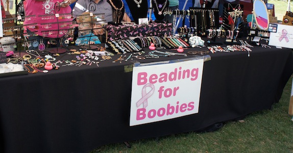 Beading for Boobies - Wheeler farm market